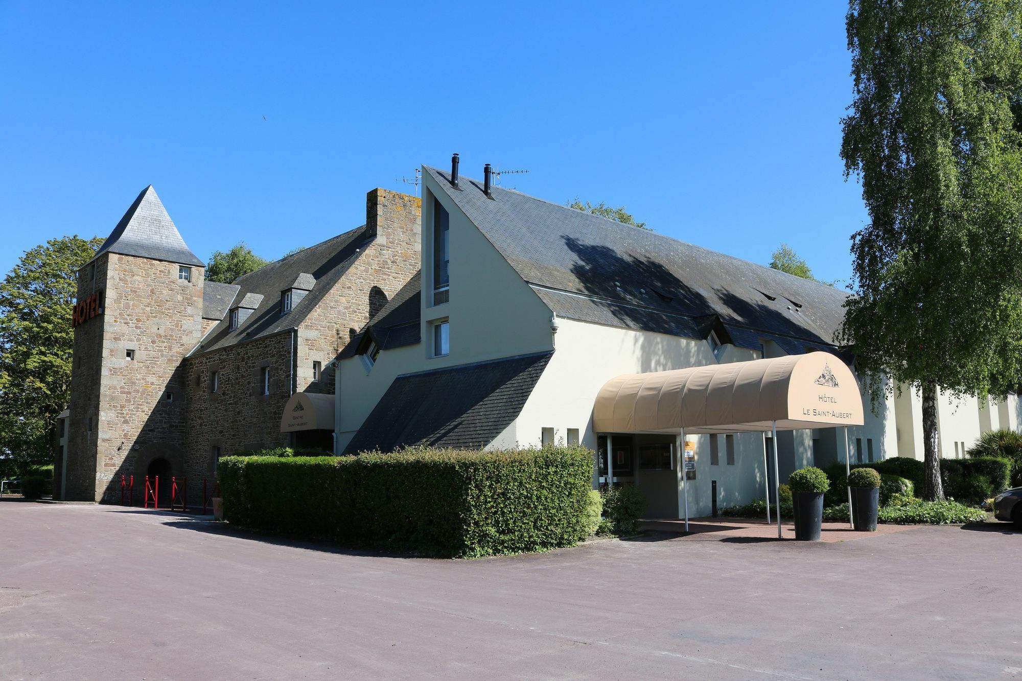 Hotel Le Saint Aubert Monte Saint Michel Exterior foto