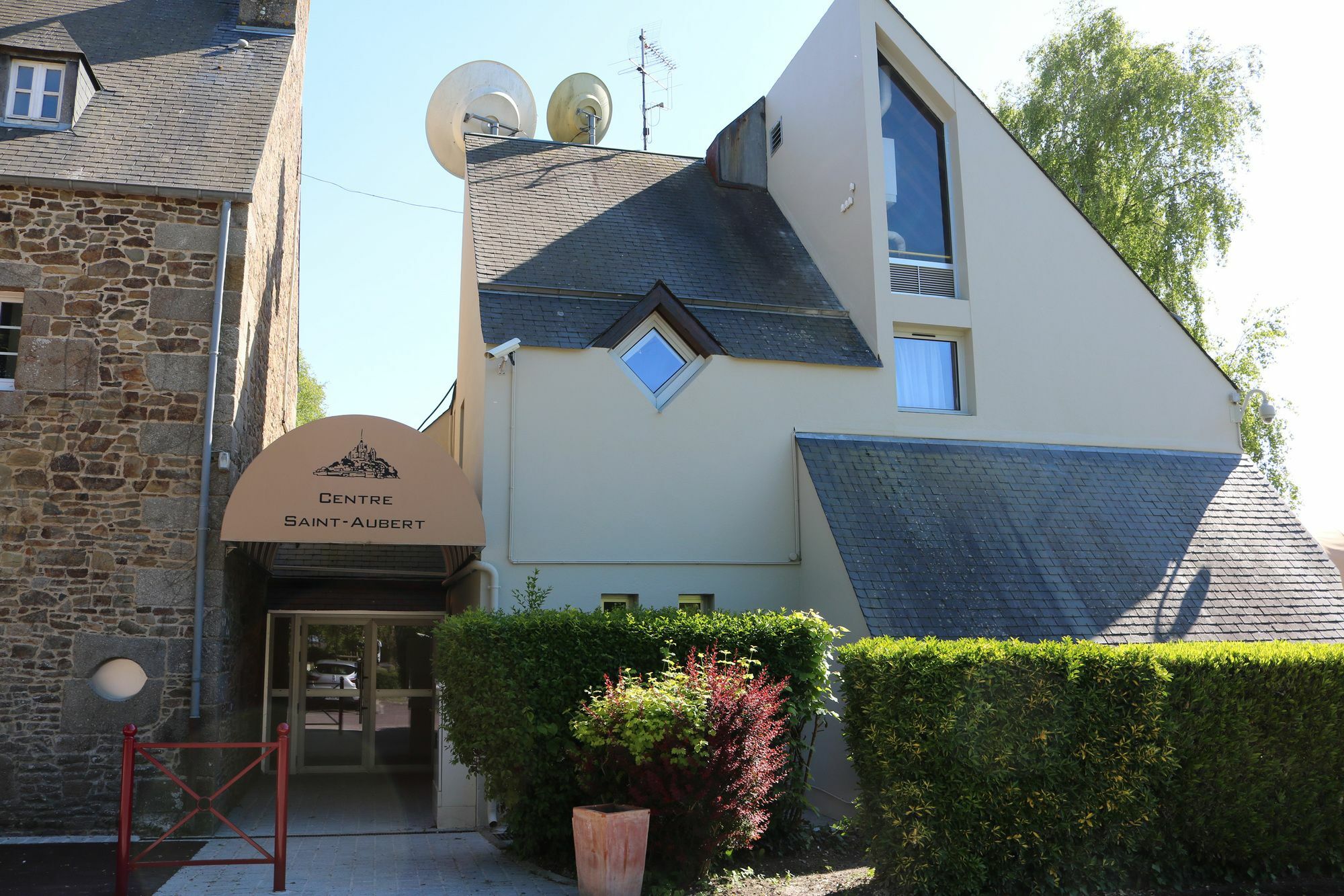 Hotel Le Saint Aubert Monte Saint Michel Exterior foto